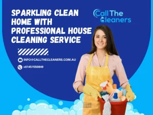 Sparkling Clean Home With Professional House Cleaning Service
